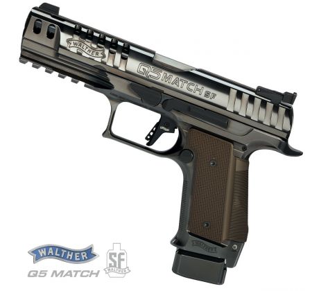 WALTHER Q5 MATCH STEEL FRAME BLACK DIAMOND 5", 2844532