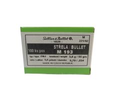 Strela .223 S&B 3,6g/55gr-FMJ /M193