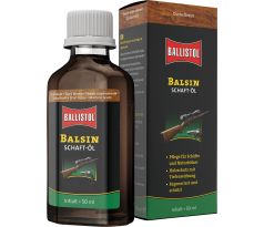 Olej na pažbu Balsin, tmavo hnedý, 50ml