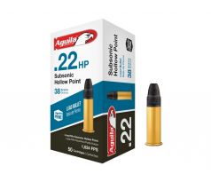 Aguila .22LR Subsonic Hollow Point 38gr