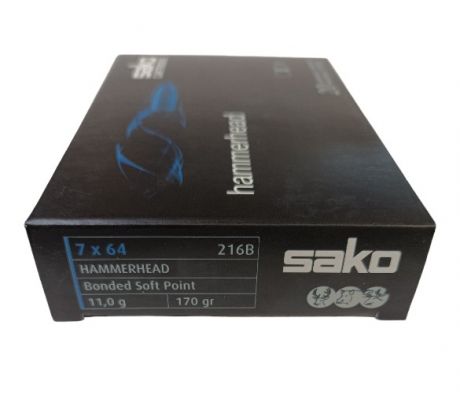 7x64 SAKO 11,0g/170grs-Hammerhead