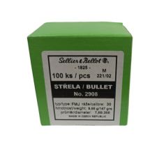 Strela 7,62mm S&B .308- 9,7g/147gr- FMJ /2908