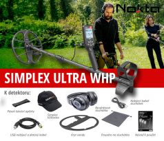 Detektor kovov Nokta Simplex ULTRA WHP