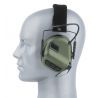 Chrániče sluchu elektronické EARMOR M31 Mod.3, Foliage green Mil-71E-FG