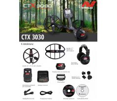 Detektor kovov Minelab CTX 3030 profesional