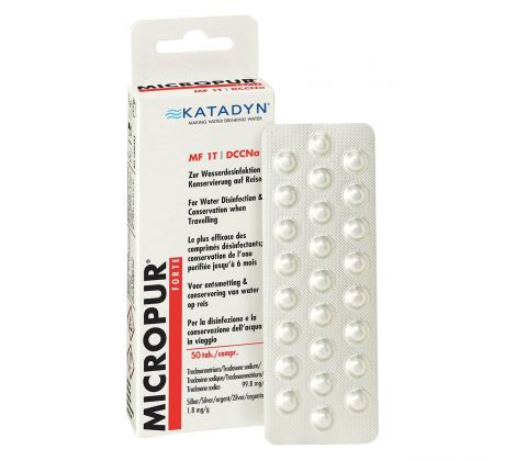 Katadyn, "Micropur Forte MF 1T", 50 tabliet, 40445