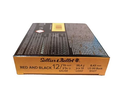 12/70 S&B Red & Black 8,42mm - 35,4g
