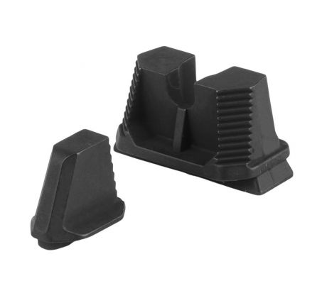 Mieridlá Strike Iron Sights - Sig Sauer P320 - Suppressor Height, SI-P320-SIGHTS-SH