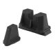 Mieridlá Strike Iron Sights - Sig Sauer P320 - Suppressor Height, SI-P320-SIGHTS-SH