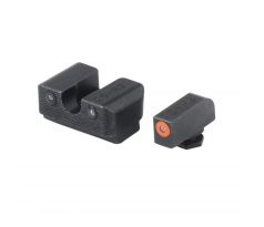 TruGlo - Tritium Pro Night Sights pre Glock 17/19 - Low - Orange outline, TG231G1C