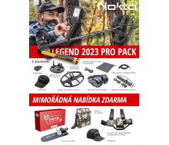 Detektor kovov Nokta Makro Legend ProPack 2023