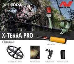 Minelab X-Terra Pro pinpointer SET