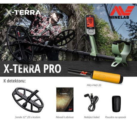 Minelab X-Terra Pro pinpointer SET