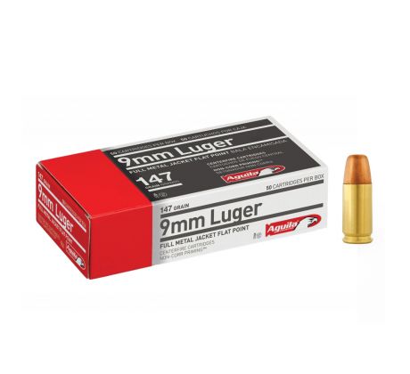 9mm Luger Aquila Subsonic 147gr