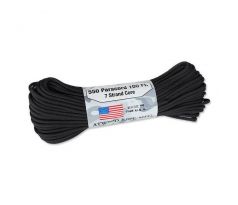 Atwood Rope MFG - Paracord 550-7 - 4 mm - Black, cd-pc1-nl-01