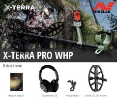 Detektor kovov Minelab X-Terra Pro WHP SET