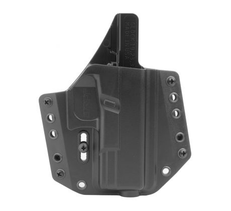 Bravo Concealment - OWB Holster for Glock 19, 23, 32, 45 Pistols - Right Hand - Polymer - BC10-1001