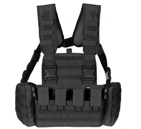 Chest Rig, "Mission", black, 04633A