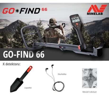 Detektor kovov Minelab Go Find 66