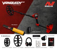 Detektor kovov Minelab Vanquish 540 Pro Pack
