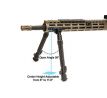 Dvojnožka UTG Recon Flex Folding Bipod 8-12"- M-LOK, TL-BPDM02