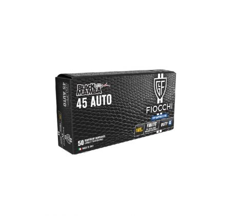 .45 ACP Fiocchi Black Mamba12g/185grs - FMJ TC