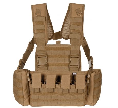 Chest Rig, "Mission", coyote, MFH 0463R
