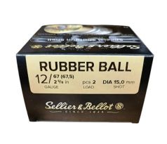 12/67 S&B Rubber Ball, 15mm, V075225