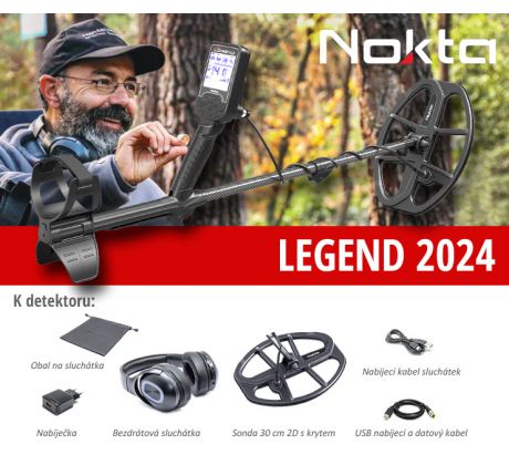 Detektor kovov Nokta The Legend SMF - model 2024