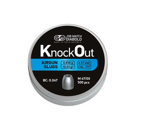 JSB Slug KnockOut .177 4,51mm, 546124-500