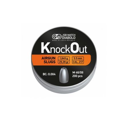 JSB Slug KnockOut .217 5,5mm, 546123-200