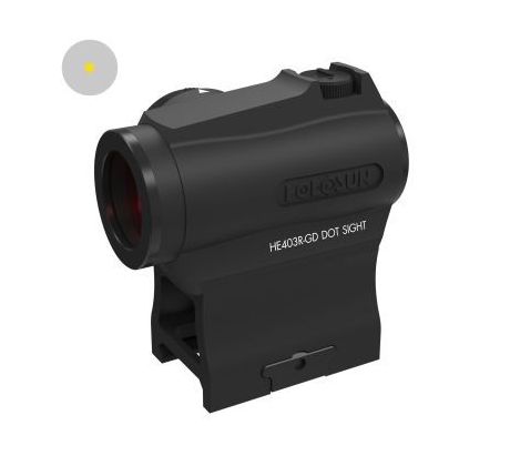 Micro kolimátor Holosun HE403R Elite gold