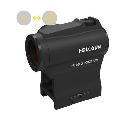 Micro kolimátor Holosun HE503R Elite gold