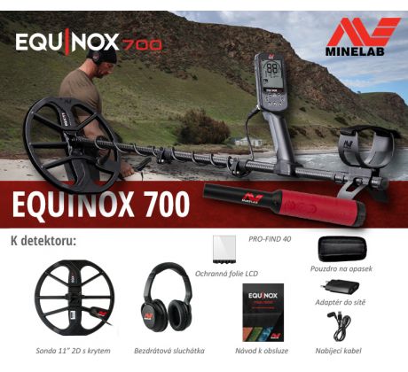 Detektor kovov Minelab Equinox 700