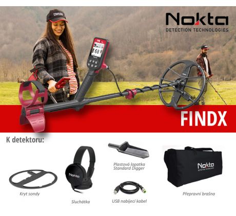 Detektor kovov Nokta FINDX