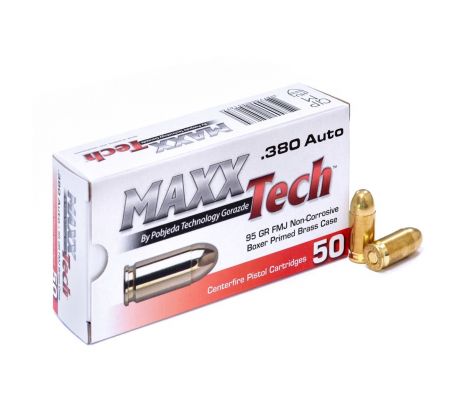 9mm Br. MAXXTech 95gr/6,16g FMJ