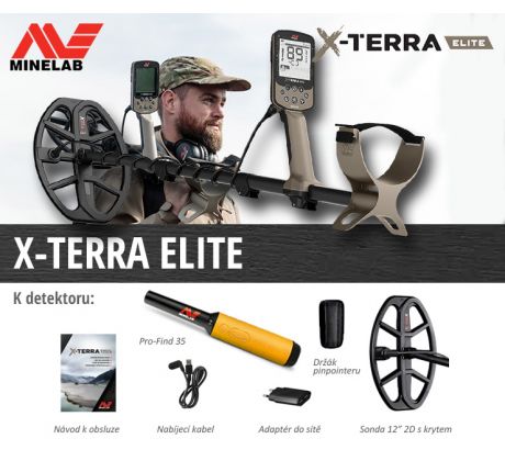 Detektor kovov Minelab X-Terra ELITE