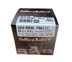 .223Rem. S&B 69gr/4,47g - FMJ, 342969
