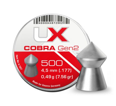 Diabolo UX Cobra Gen2 4,5mm 500ks, 4.1927