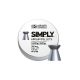 Diabolo JSB Simply 4,5mm 500ks (0,520g)