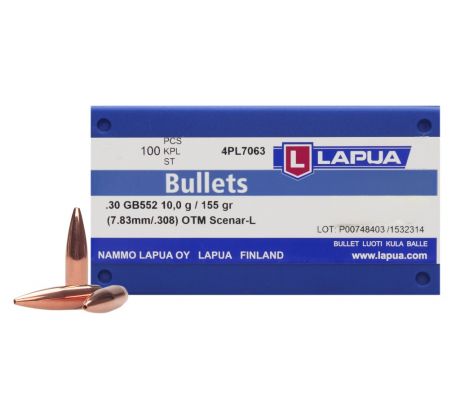 Strela Lapua .30-155grs, Scenar L