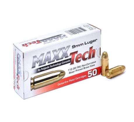 9mm Luger MAXXTech 115gr