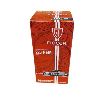 .223 Rem. Fiocchi 3,24g/55gr - FMJ