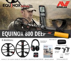 Detektor kovov Minelab Equinox 800 Deep
