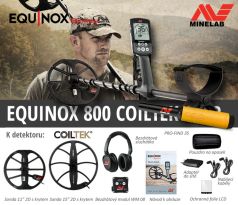 Detektor kovov Minelab Equinox 800 Coiltek Deep set