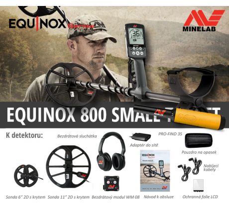 Detektor kovov Minelab Equinox 800 Small Target