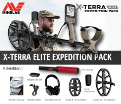 Detektor kovov Minelab X-Terra ELITE EXPEDITION