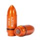 Cvičný náboj lakovaný 9mm Luger - 2ks A-Zoom, A-zoom 17102