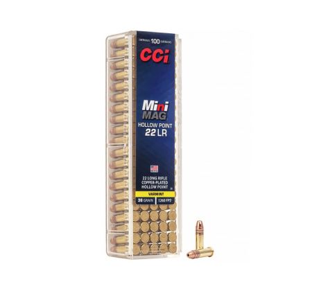 .22LR CCI Mini-Mag HP 36gr/2,33g Copper-Plated HP, 0031