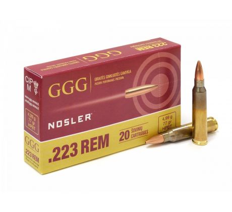 .223Rem. GGG 77gr/4,99g HPBT Nosler, GPR14No